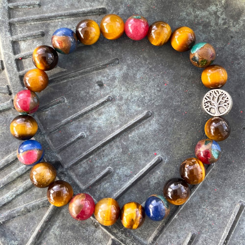 Tree of Life Stone Bracelet