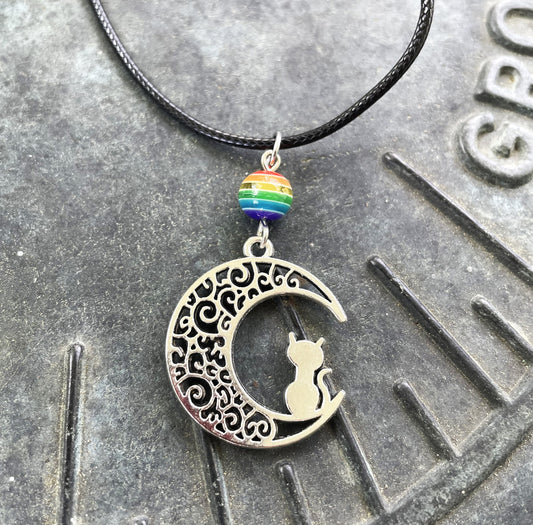 Pride Cat Necklace