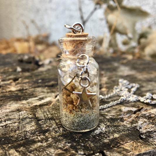 Health and Healing Spell Bottle Necklace
