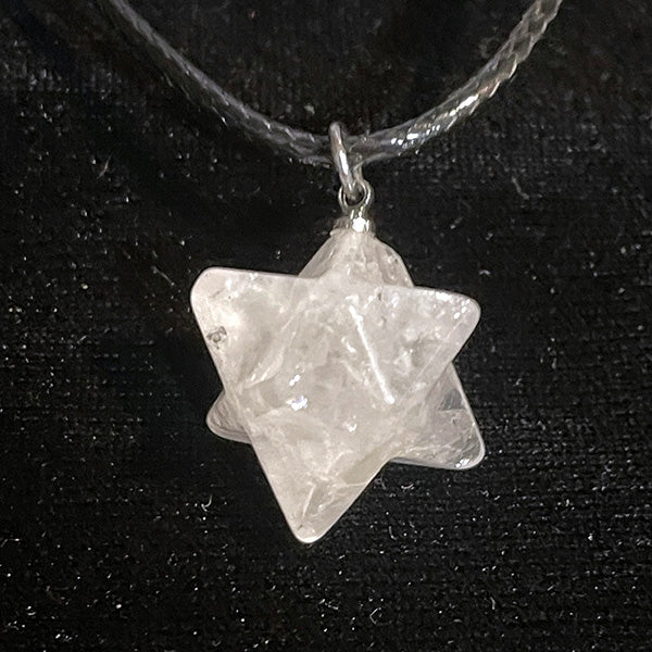 Merkaba Necklace - Available in Four Stones