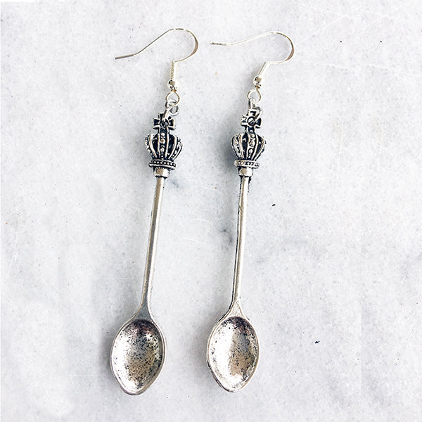 Coronation Spoon Earrings