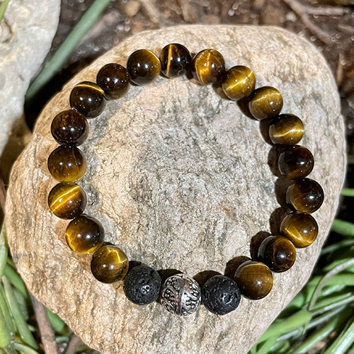 Tiger's Eye Bead Bracelet